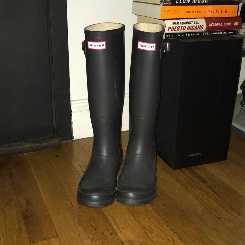 Hunter rain boots